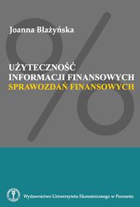 Użyteczność informacji finansowych sprawozdań finansowych