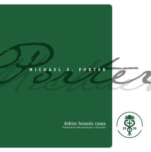 Uroczystość nadania Michaelowi E. Porterowi godności doktora honoris causa Uniwersytetu Ekonomicznego w Poznaniu