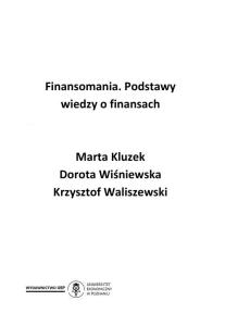 Finansomania. Podstawy wiedzy o finansach
